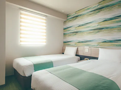 ห้องพักเตียงคู่แบบประหยัด