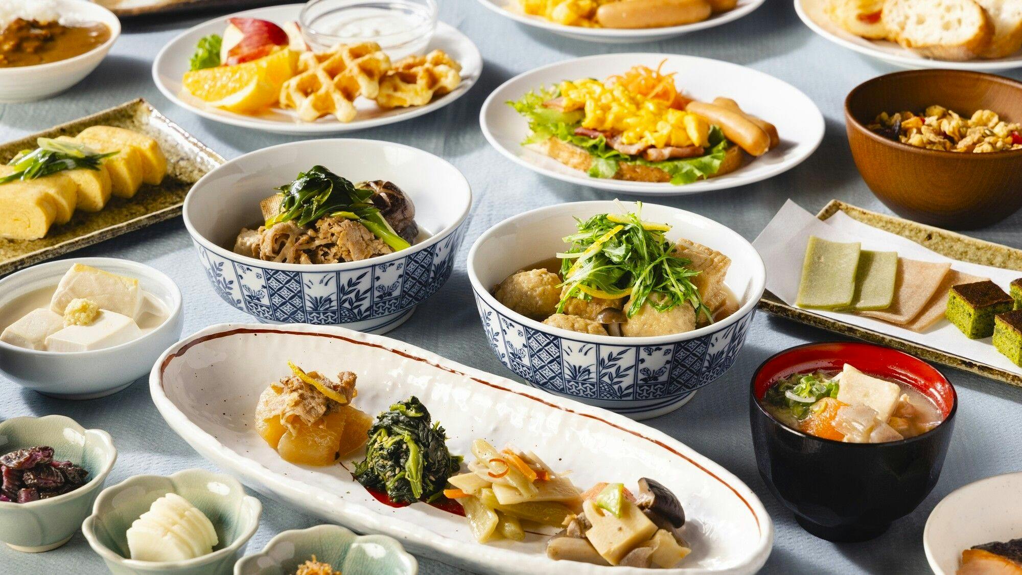 【อาหารเช้า】ภาพบุฟเฟ่ต์