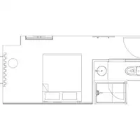 แผนผังห้อง 【Double】
