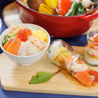 บุฟเฟ่ต์อาหารเช้าที่สัมผัสถึงผืนดินฮอกไกโด