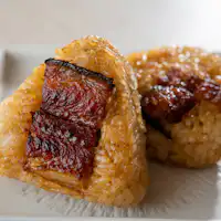 ข้าวปั้นย่างหน้าปลาไหล