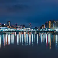 【蔵前橋】墨田川夜景