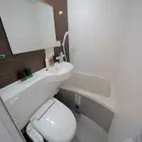 ห้องพักทุกห้องมีห้องน้ำในตัว