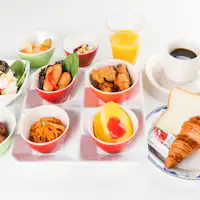 朝食メニュー 盛り付け例(洋食)