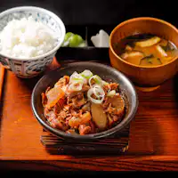 もつ煮込み定食