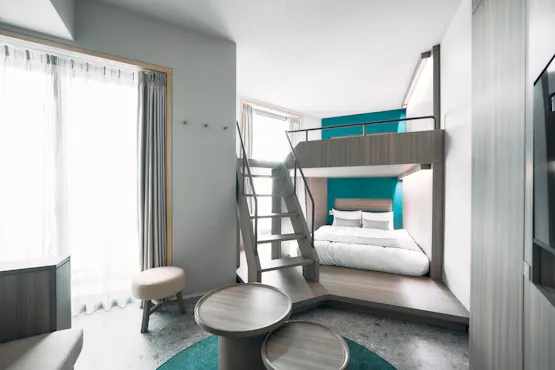 ツーベッドバンクルーム