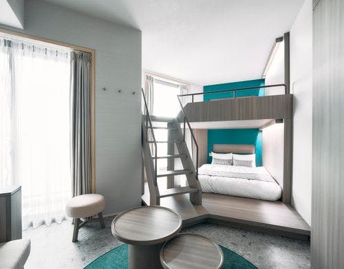 ツーベッドバンクルーム