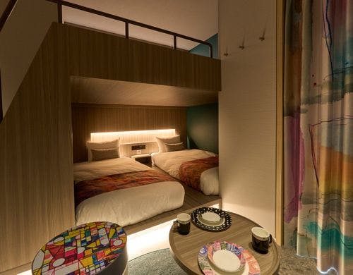 ヘラルボニースリーベッドバンク