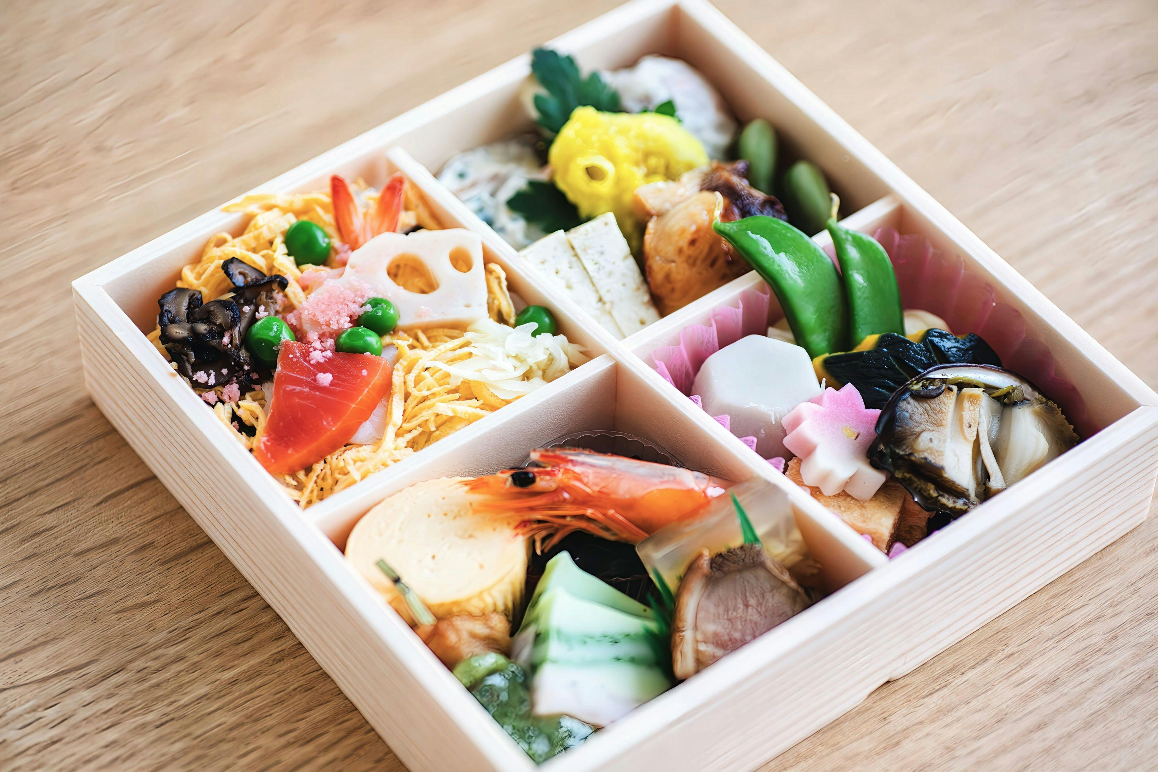 精進折詰め弁当（寿司）