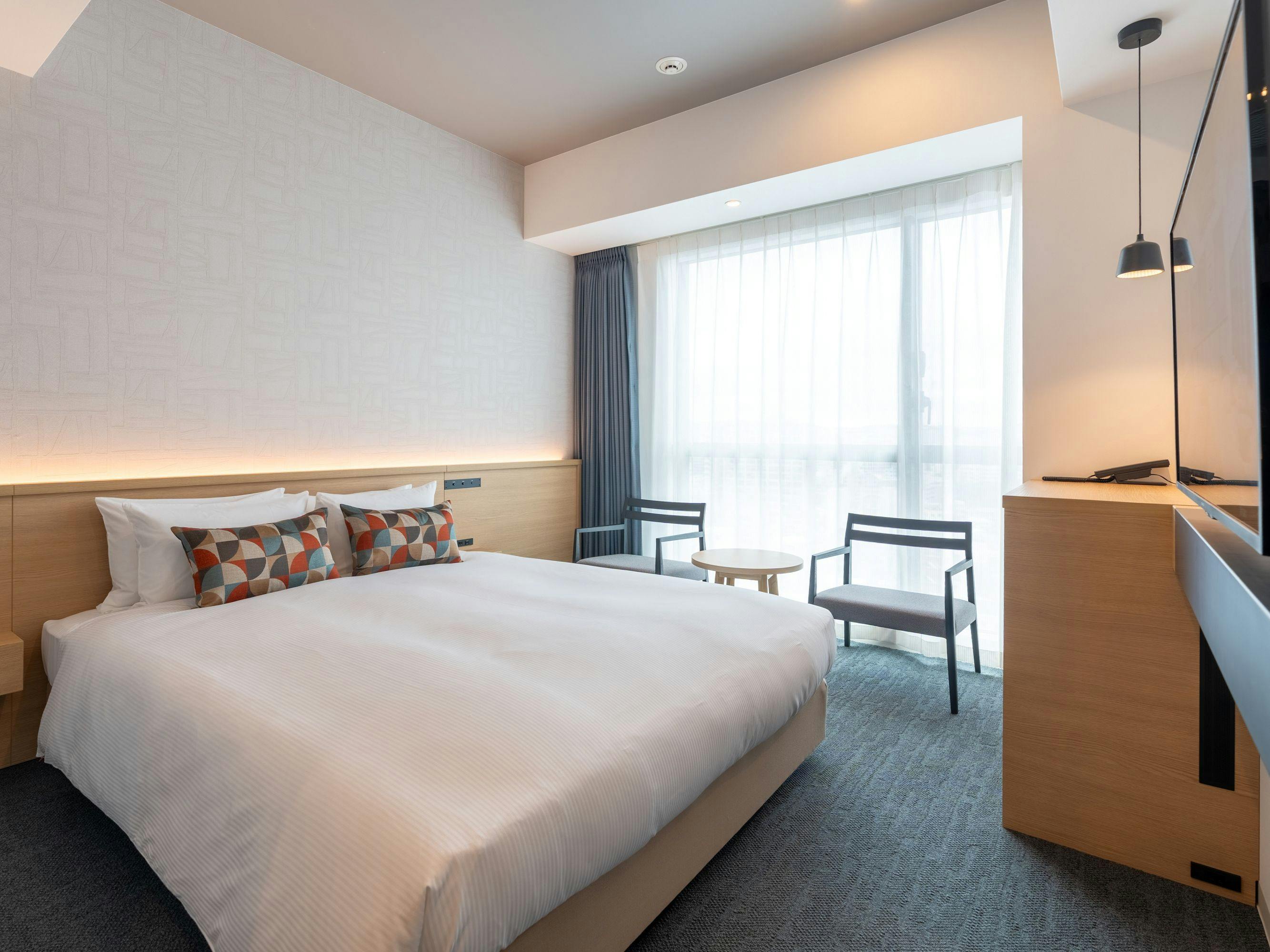 【ห้องอาบน้ำฝักบัว】Moderate Double