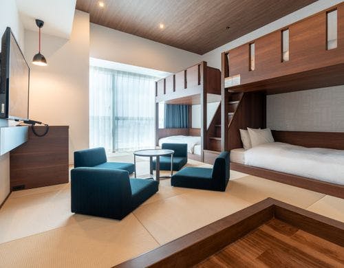 ファミリーツイン（和洋室・2段ベッド2台）