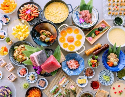全70品以上の和食・琉球料理ビュッフェ