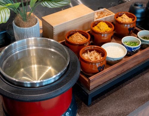 朝食ビュッフェ（一例）