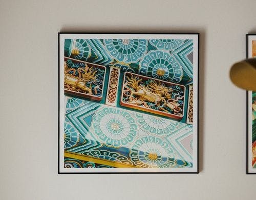 中華街の風景　Rintaro Kanemoto氏の作品