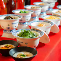 朝食バイキング一例