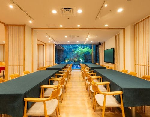 朝食会場“錦鯉”店内