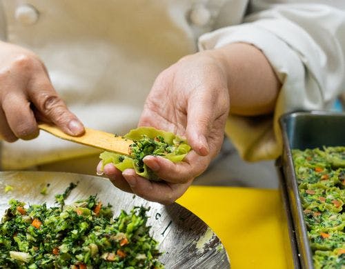 朝食バイキング一例