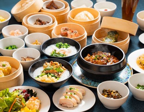 朝食バイキング一例