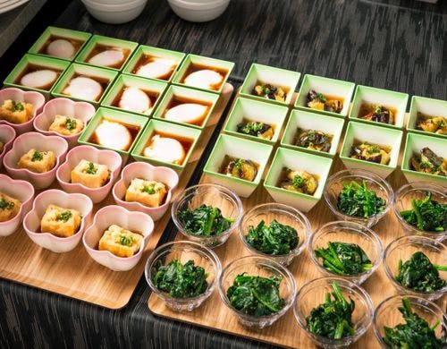 朝食ビュッフェ