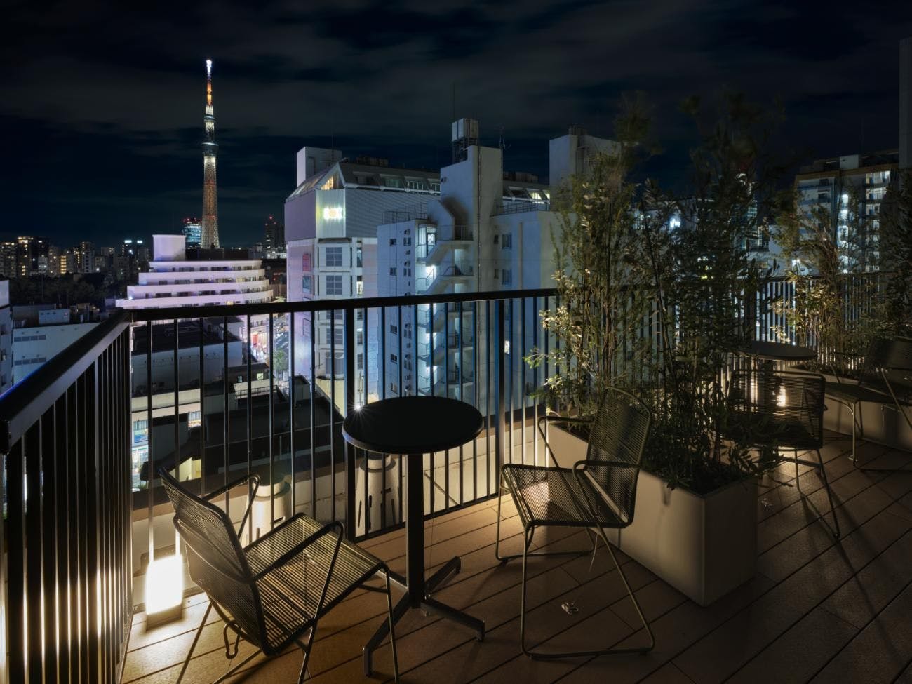 屋上テラス