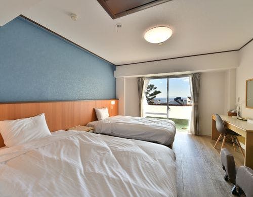 【海側】スーペリア（1～2名）ベッド2台