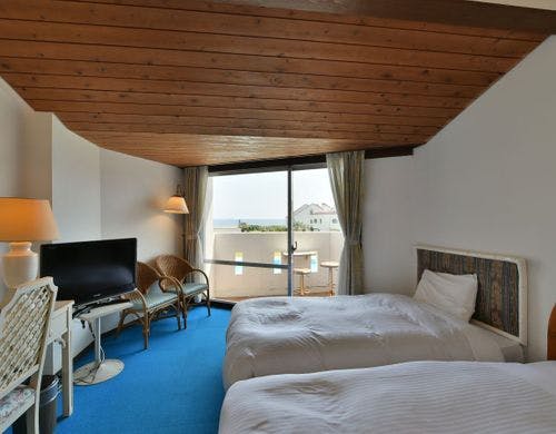 【海側】ツインベッドルーム（1～3名）