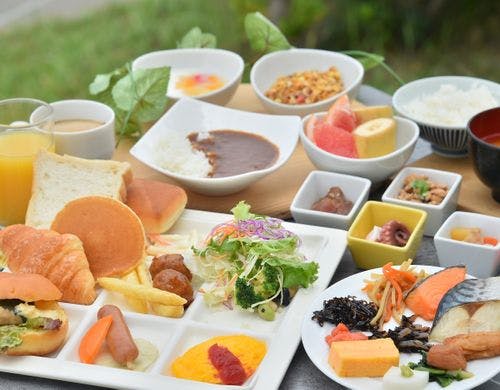 朝食バイキング