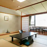 ตัวอย่างห้องสไตล์ญี่ปุ่นที่ Rindoukan
