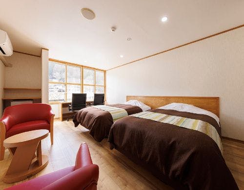 「あじさい館洋室ツインルーム」