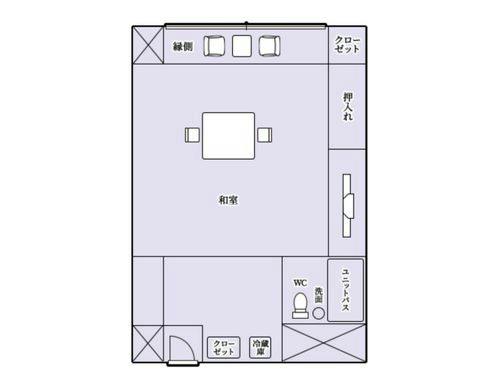 あじさい館　バス・トイレ付