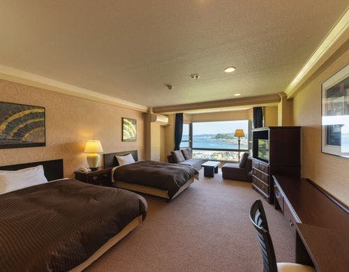 本館洋室デラックス（約30平米）の一例