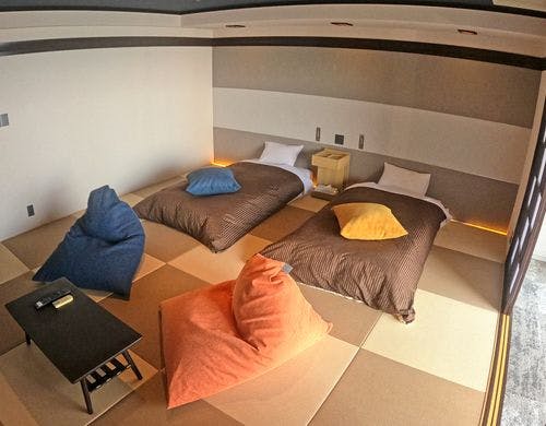 タワー館　和モダン　客室ベランダ一例