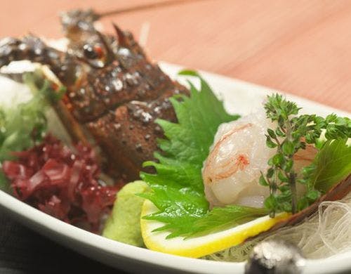 伊勢海老のお造り