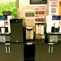 มุมเครื่องดื่มต้อนรับ