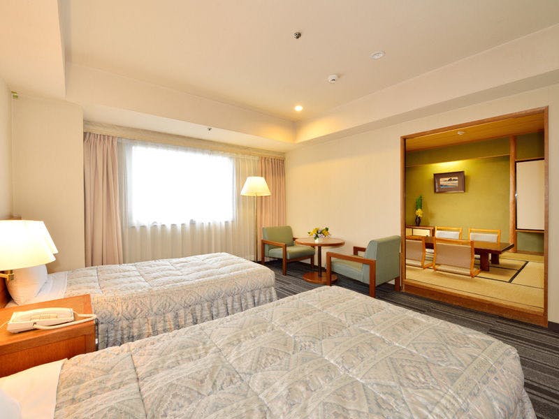 グランドホテル浜松 トク割 平日 事前カード決済限定 シンプルステイプラン 素泊り プラン 和洋室 禁煙 和室8畳 洋室 55 8平米 Yahoo トラベル