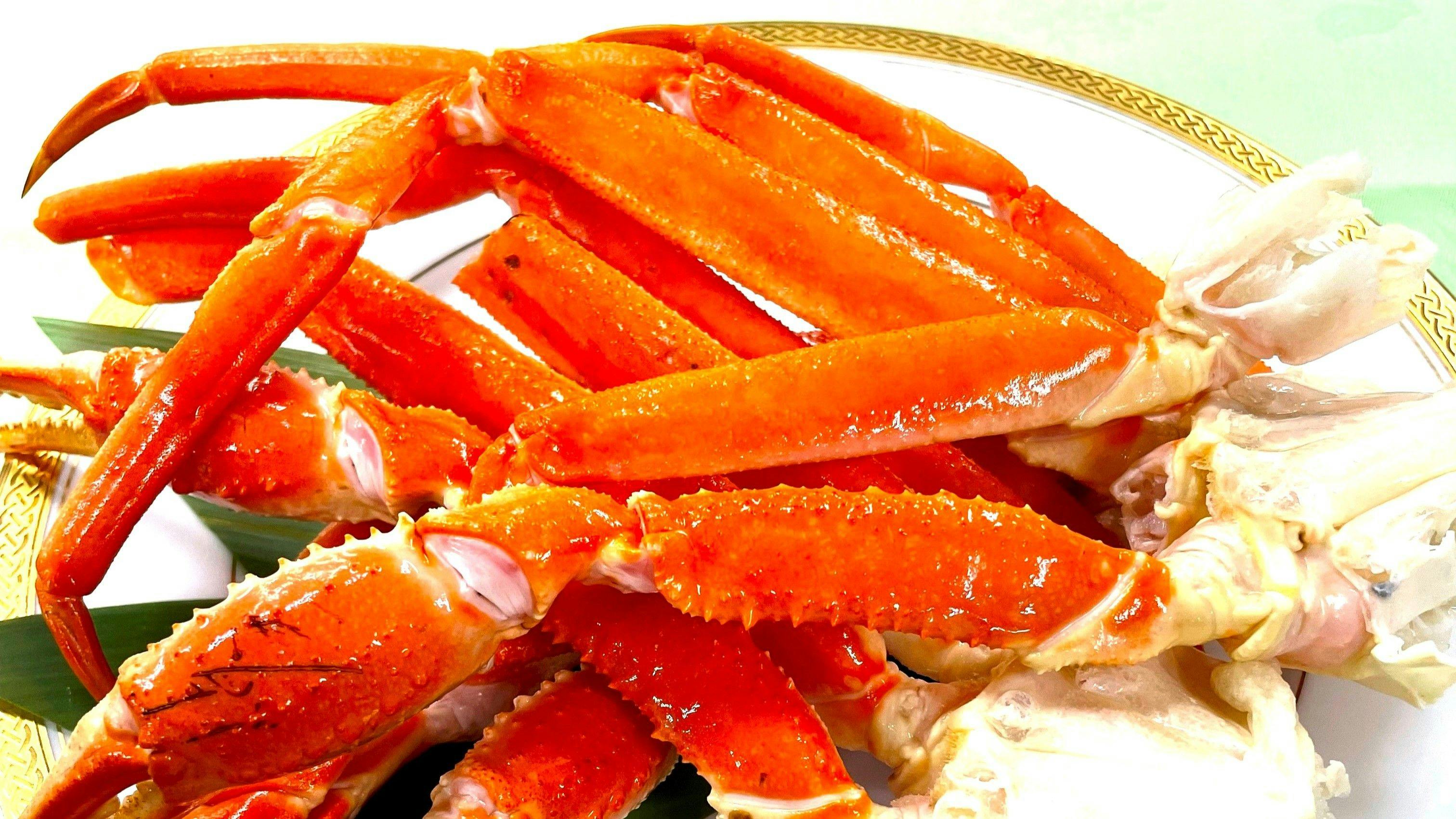 รสชาติฤดูหนาว! ปูหิมะ