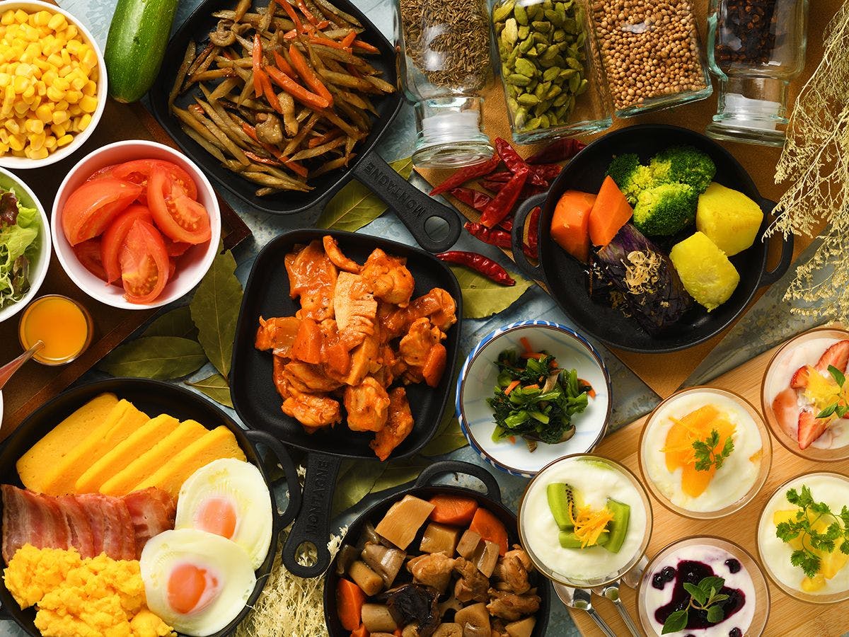 บุฟเฟ่ต์อาหารเช้า/ภาพอาหาร