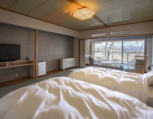 バルコニー付き和洋室