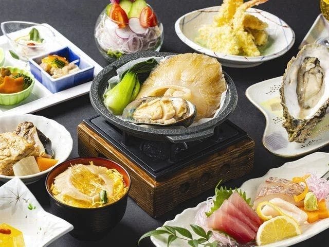 หูฉลาม? ไคเซกิพรีเมียมพร้อมหอยเป๋าฮื้อซันริคุ