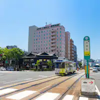 โรงแรมเบลล์วิว นางาซากิ เดจิมะ ภายนอก (กลางวัน)