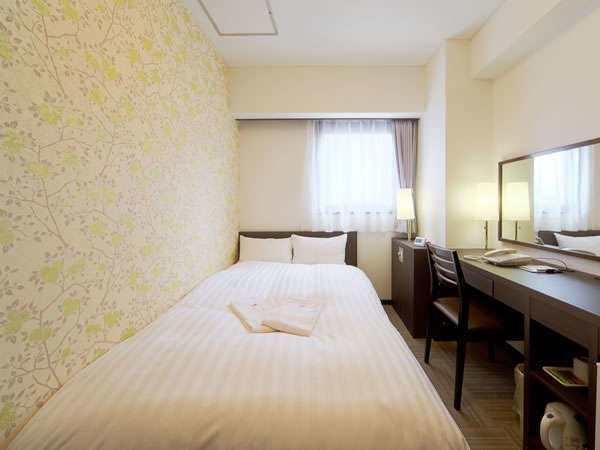 ตัวอย่างห้องเดี่ยว (เตียงเซมิดับเบิลสำหรับ 2 ท่าน)