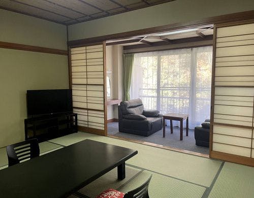 【柳の館・高層階川側】和室10畳