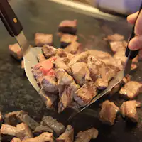 การแสดง! สเต็กเนื้อวัวยอดนิยม