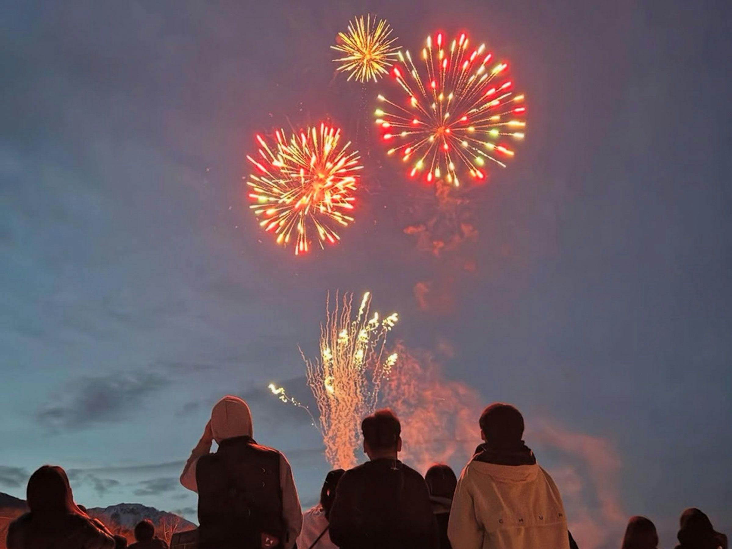 แผนงานเทศกาลดอกไม้ไฟ