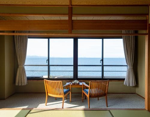 日頃の疲れを癒す全室オーシャンビュー