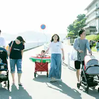 Hanya 2 menit berjalan kaki ke pantai! Cocok untuk berjalan-jalan.