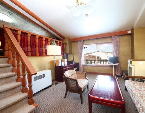 【らいちょう館最上階】