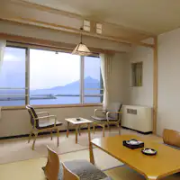 바다 전망 일본식 다다미 방 8첩