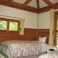 Room with Bath (Corner Room, Wall-Mounted TV Included)