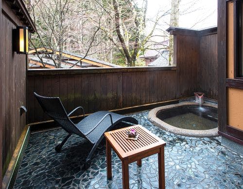 露天風呂付和洋室　一例